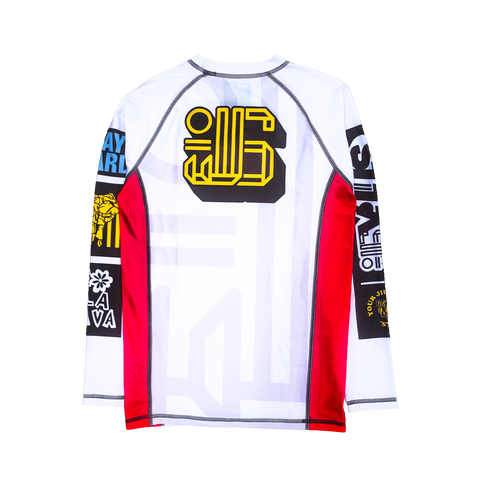 YJJS Patchwork LS Rashguard
