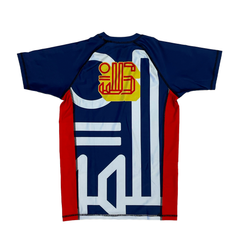 YJJS Warriors SS Rashguard