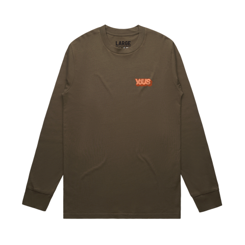 C41 YJJS For Keeps L/S Tee (Walnut)