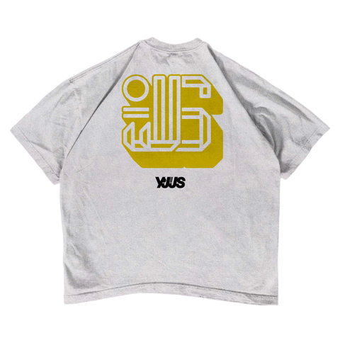 3D Staple (Mineral Wash White Grey)