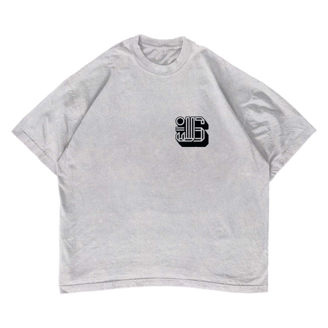 3D Staple (Mineral Wash White Grey)