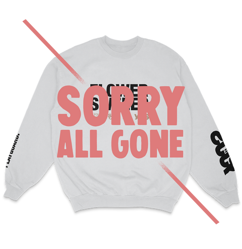 GDYJJS Flower Sweep Sweatshirt (Cement)