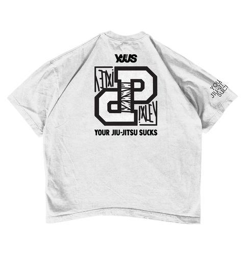 YJJS x Pixley Logo Tee (White)