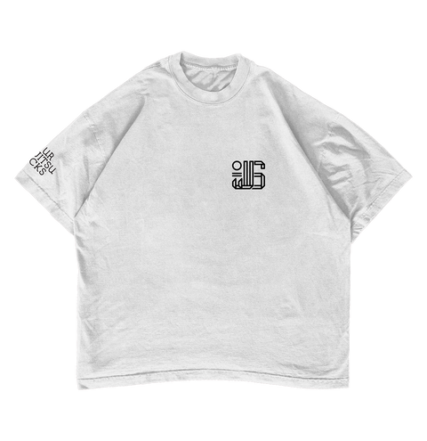 YJJS x Pixley Logo Tee (White)