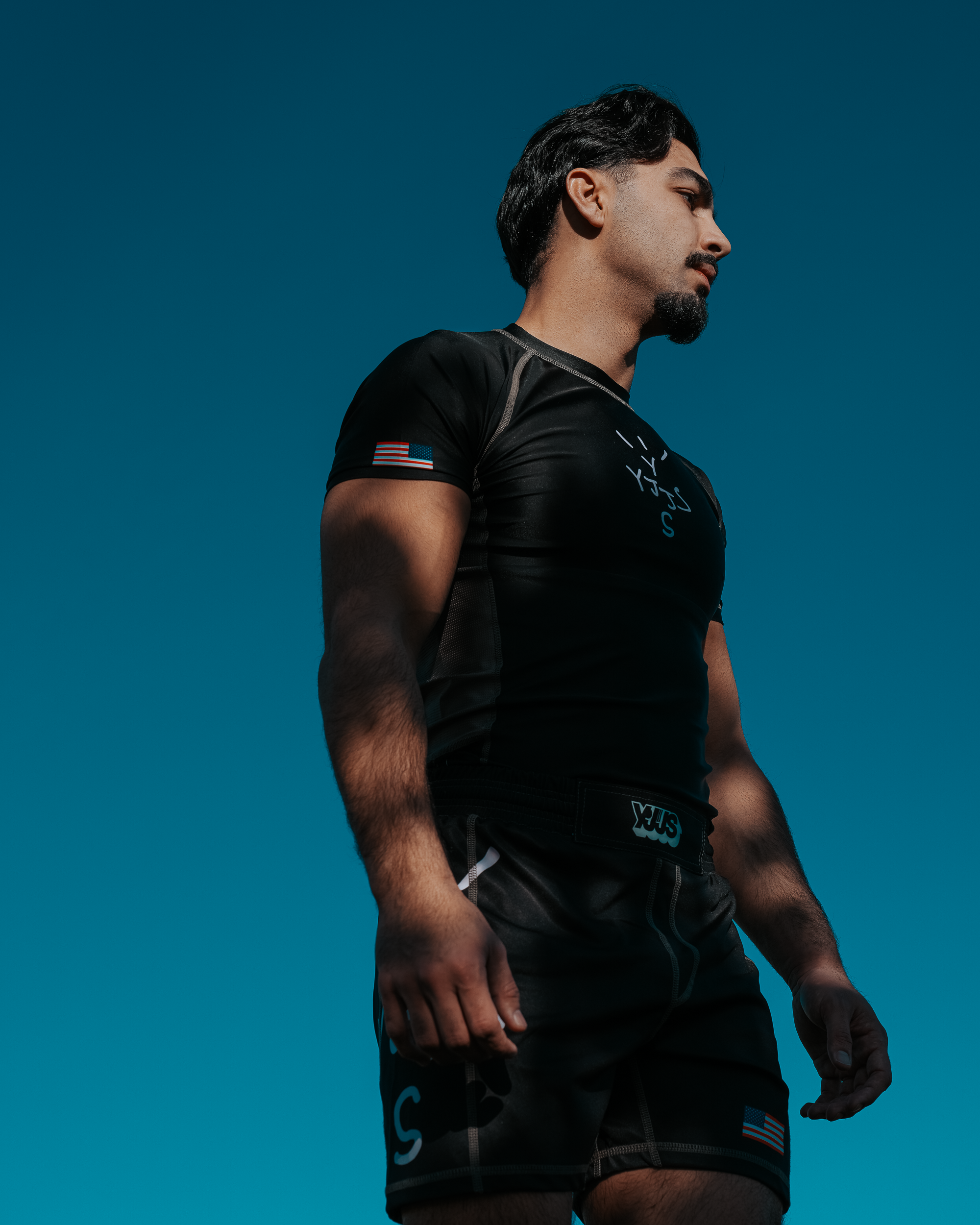YJJS Astro Rashguard (Mocha)