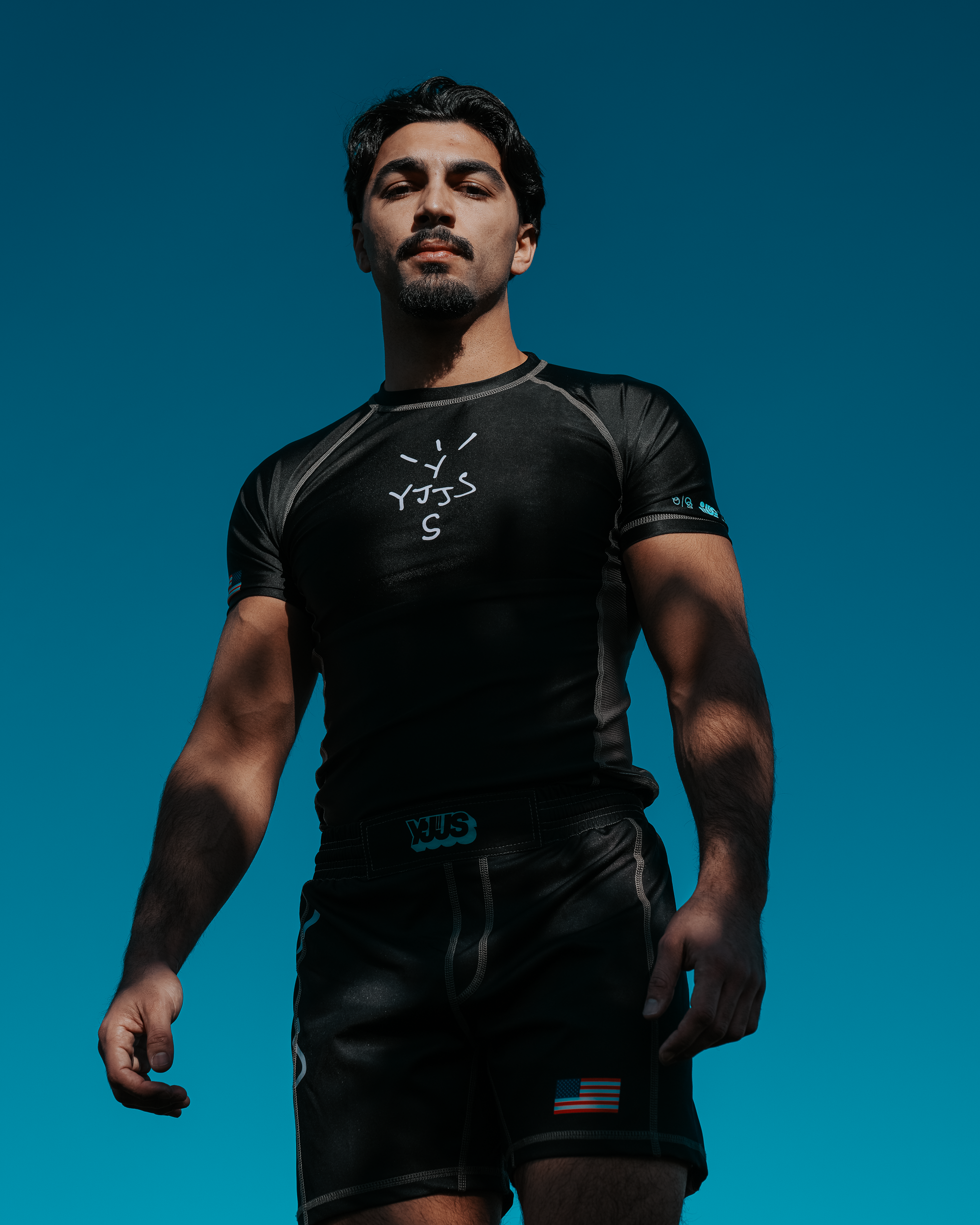 YJJS Astro Rashguard (Mocha)