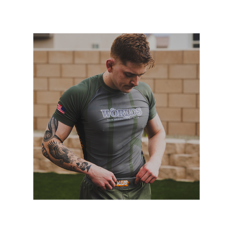 P2 // Demolitions Team Rashguard (Olive)