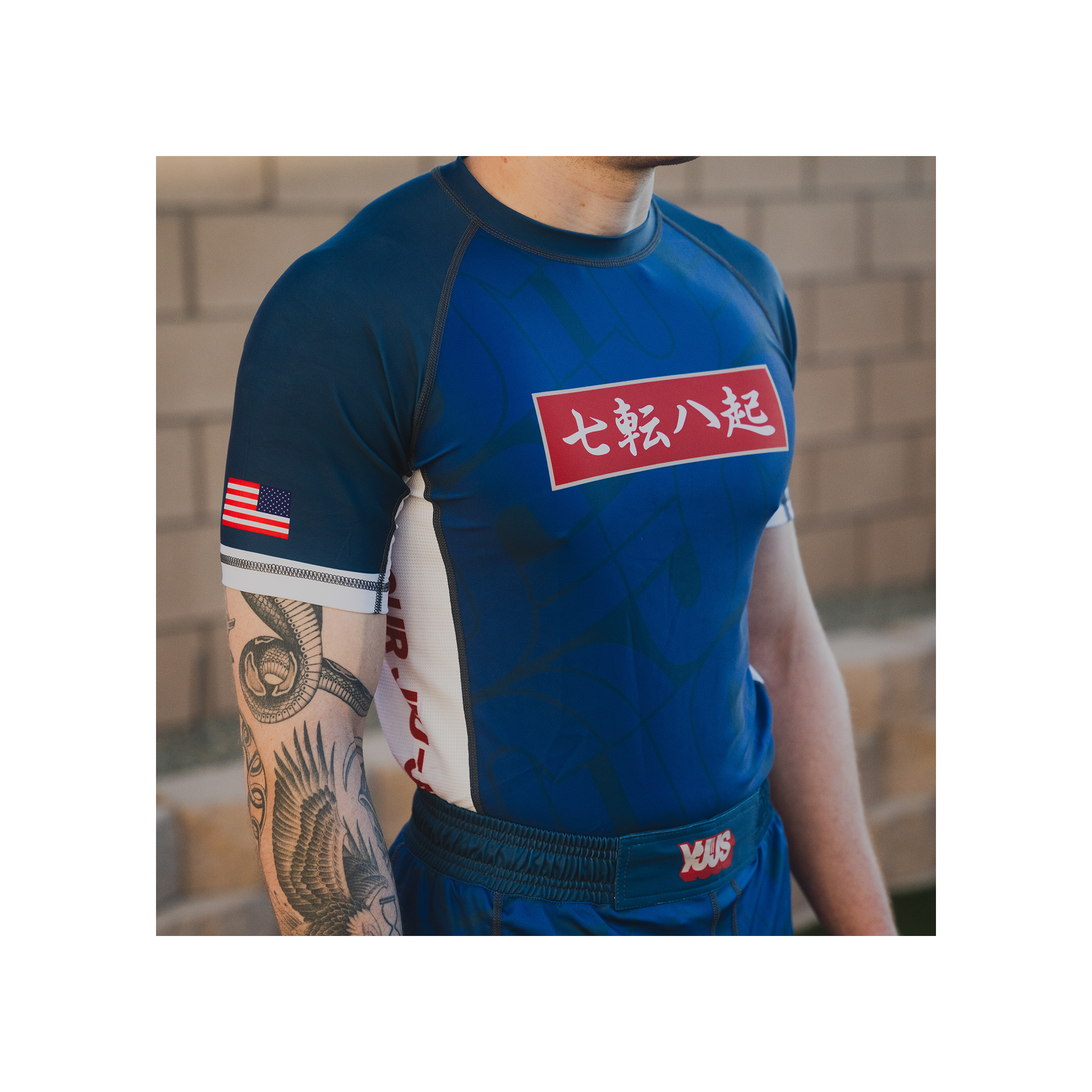 P2 // 78 Rashguard (Navy)