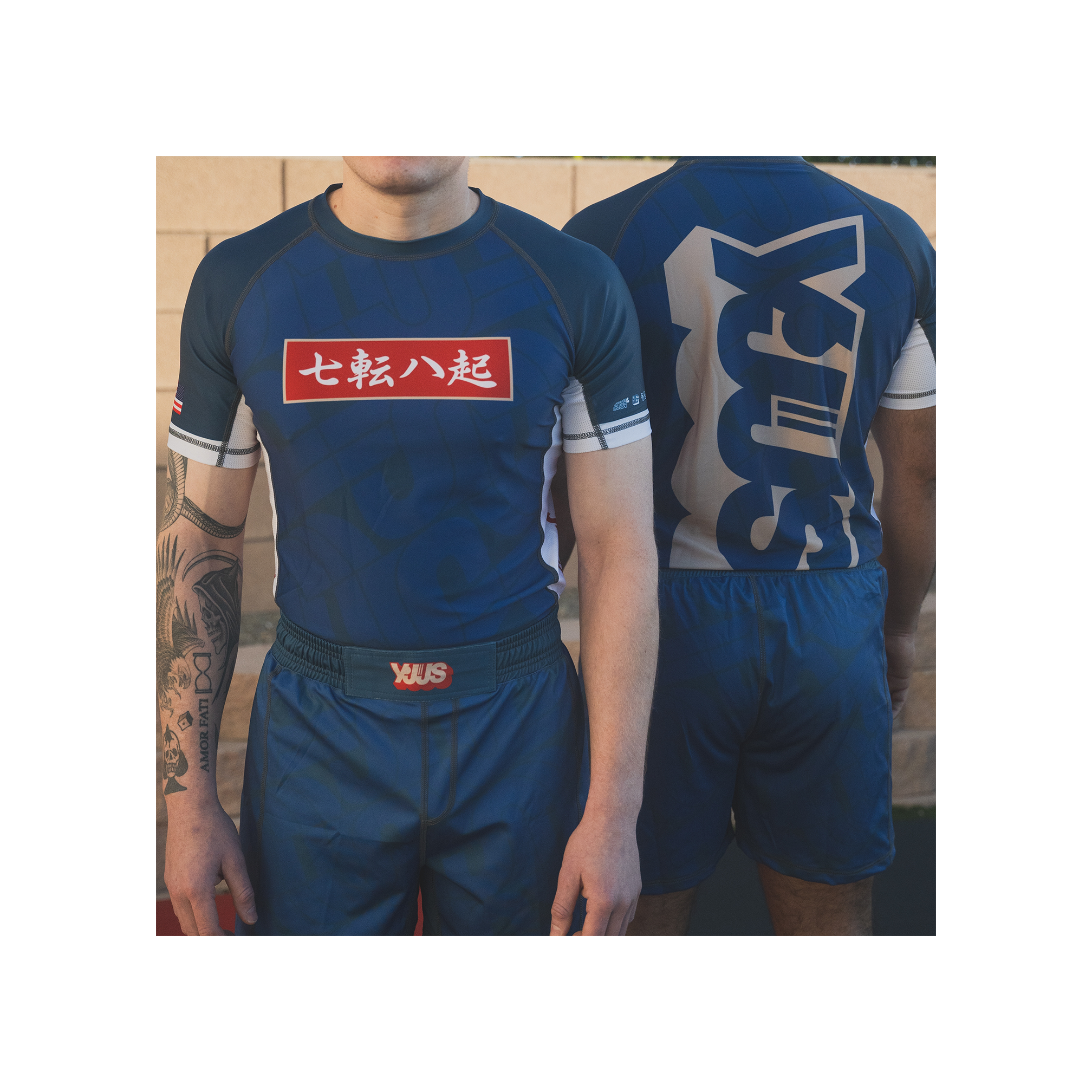 P2 // 78 Rashguard (Navy)