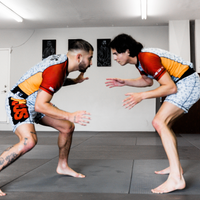 YJJS Safari Max Training Shorts (Gray/Cedar)