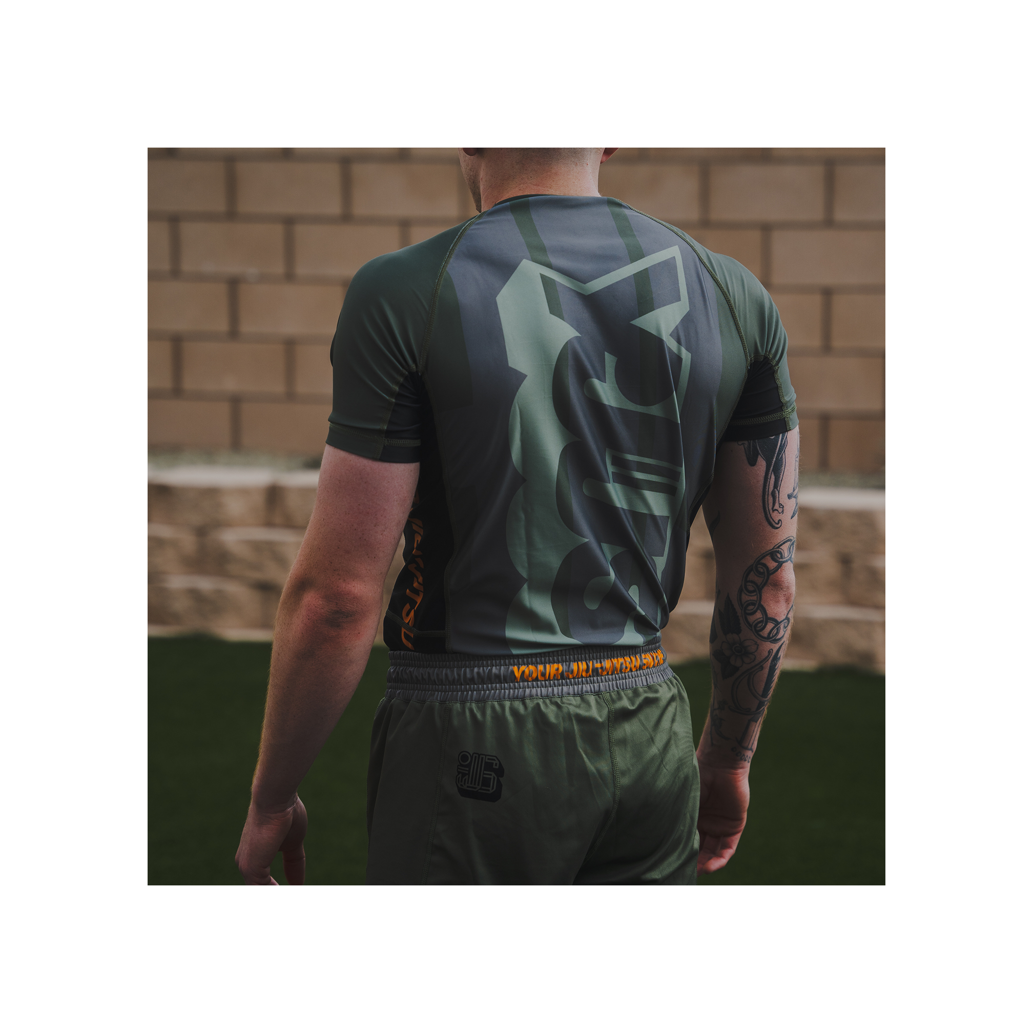 P2 // Demolitions Team Rashguard (Olive)