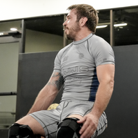 Slam Jam Training Shorts (Blue Steel)