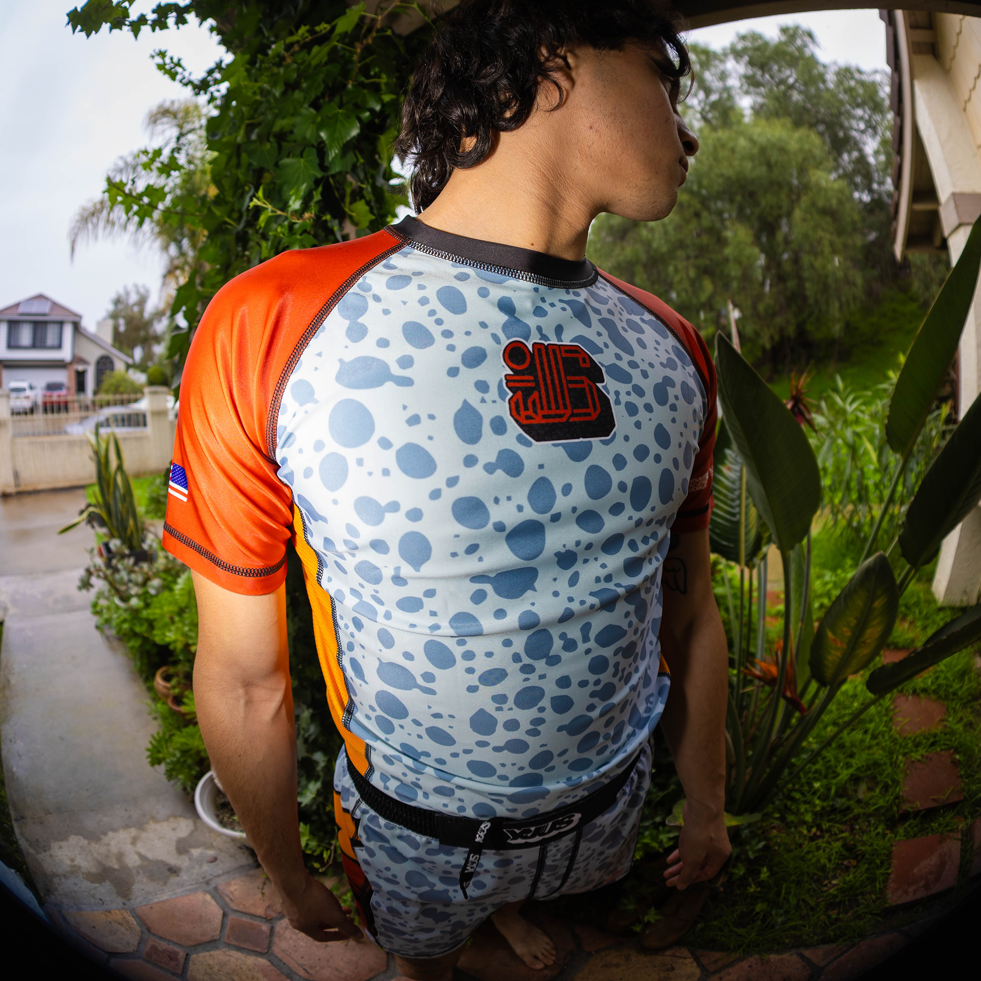 YJJS Safari Max Training Shorts (Gray/Cedar)