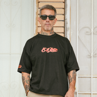 C131 [SUPER] H.L.S. Tee (Black)