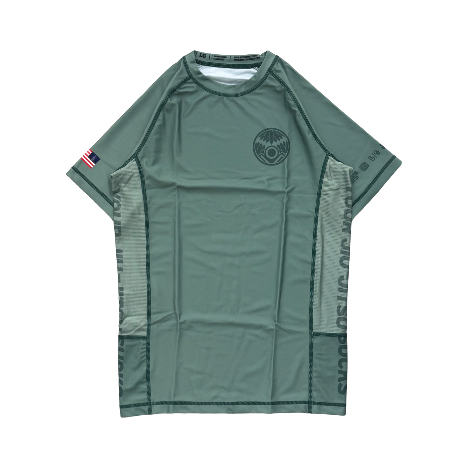 Kamon Rashguard (Pistachio)