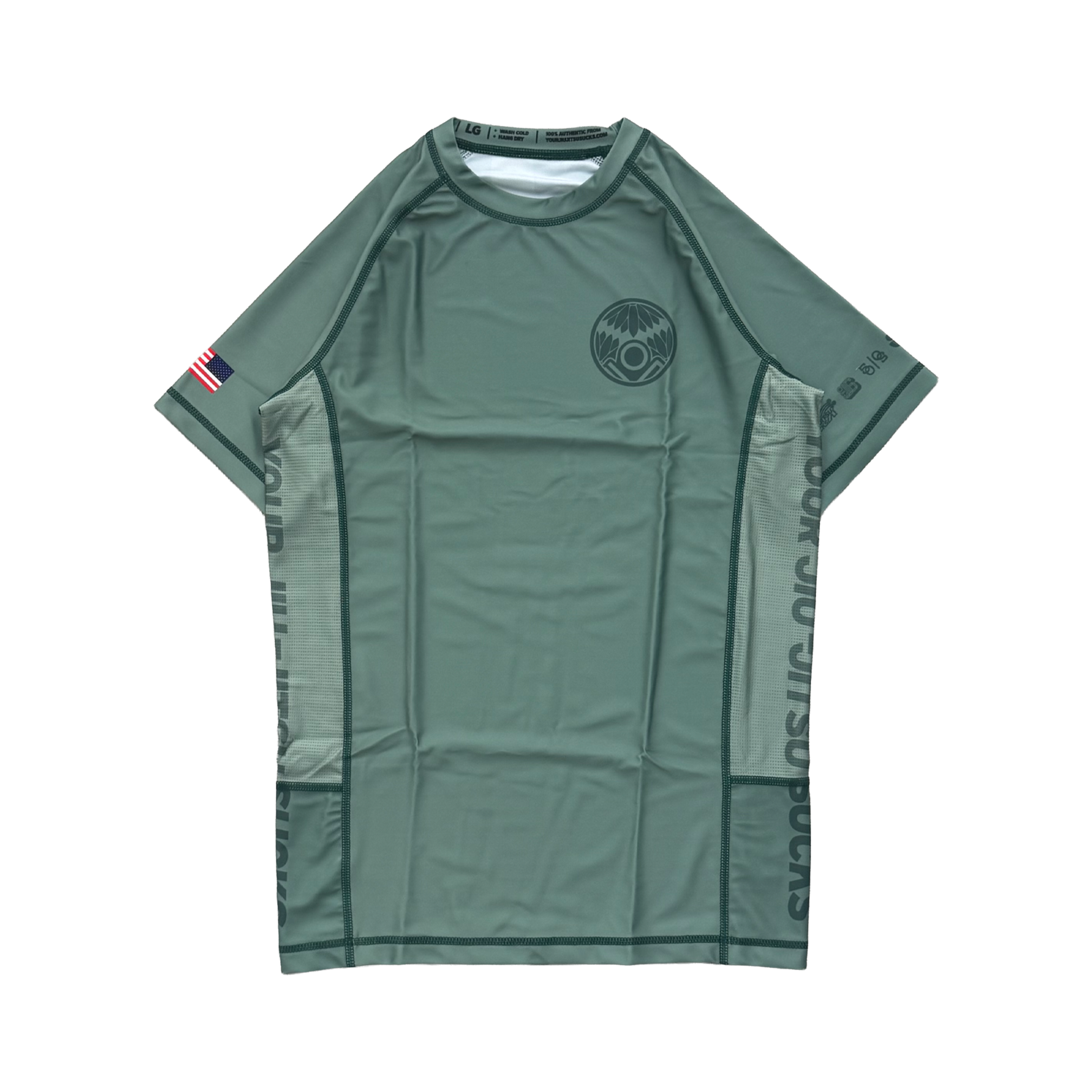 Kamon Rashguard (Pistachio)