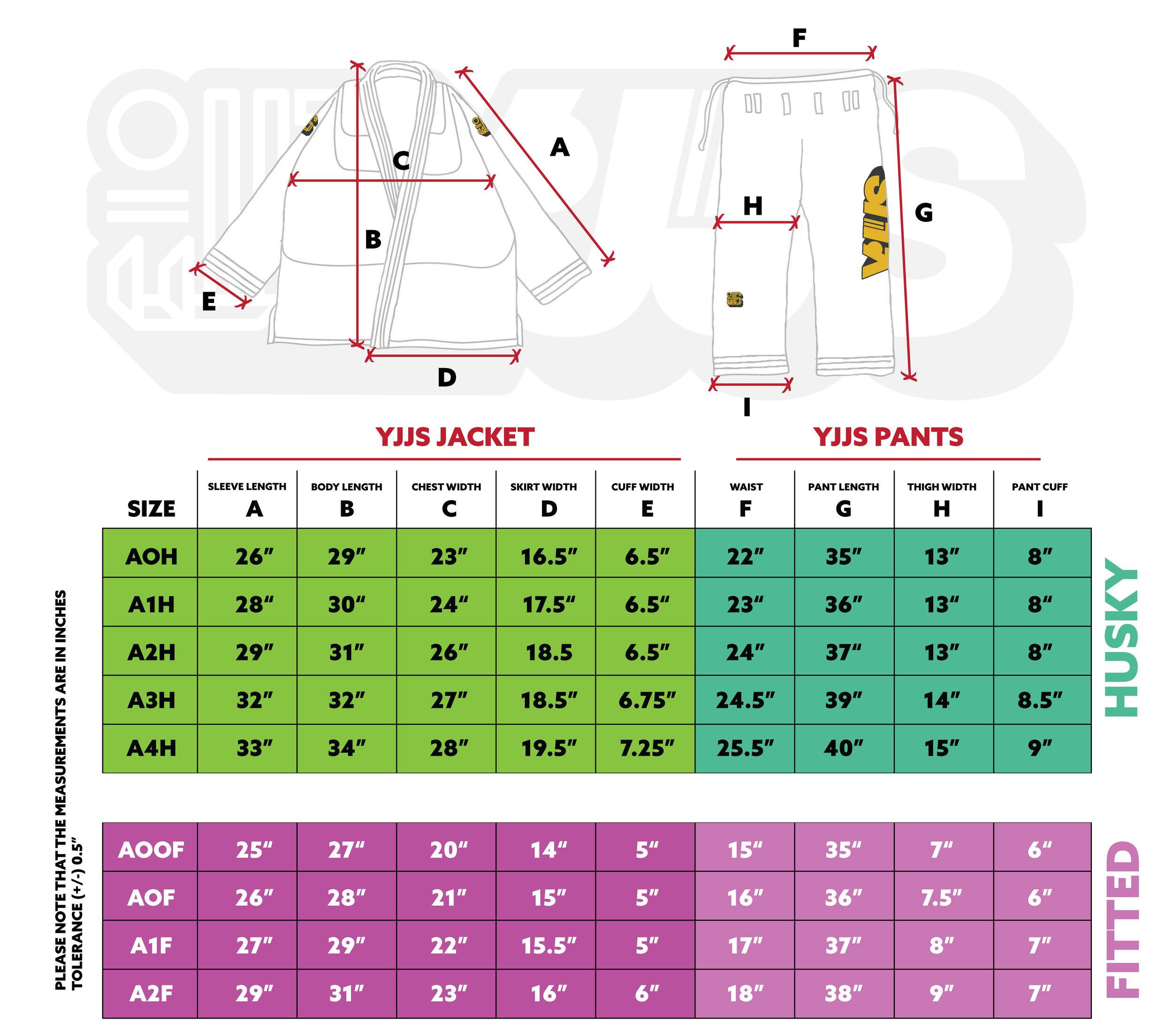 **PRE-ORDER** YJJS 2026 Team Kimono 450G / Black (6-8 weeks)