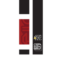 YJJS x AIE 350G PW Belt (Black/Bars)