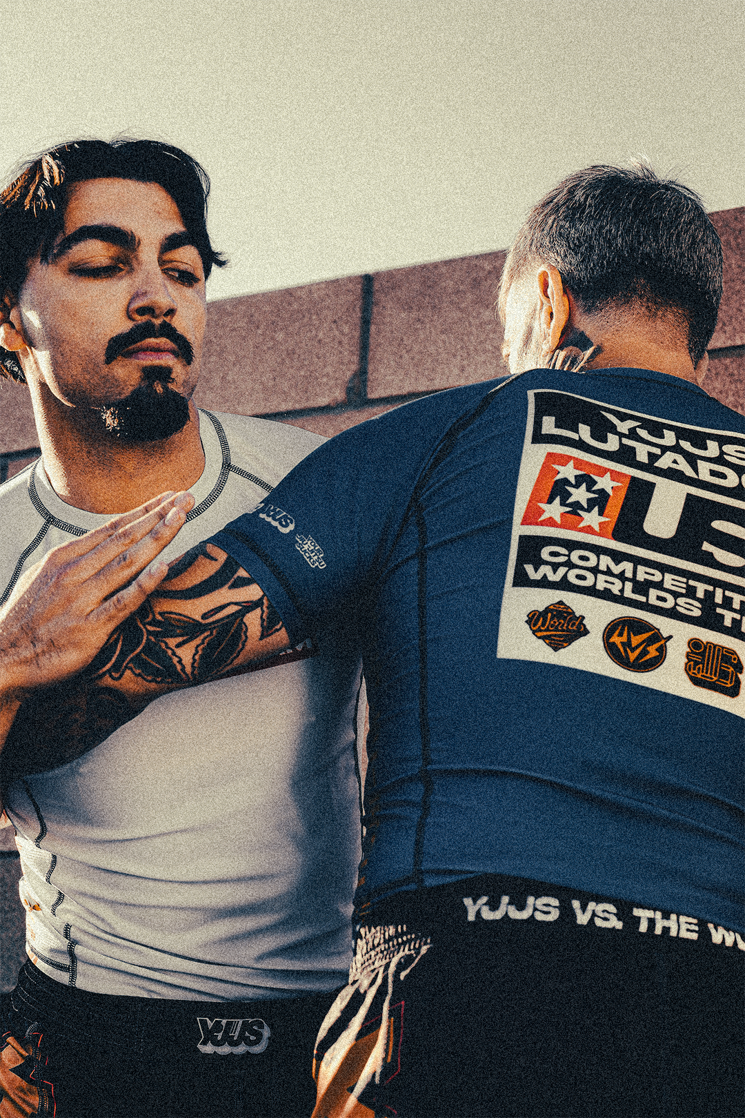 YJJS COMP26 Rashguard (White)