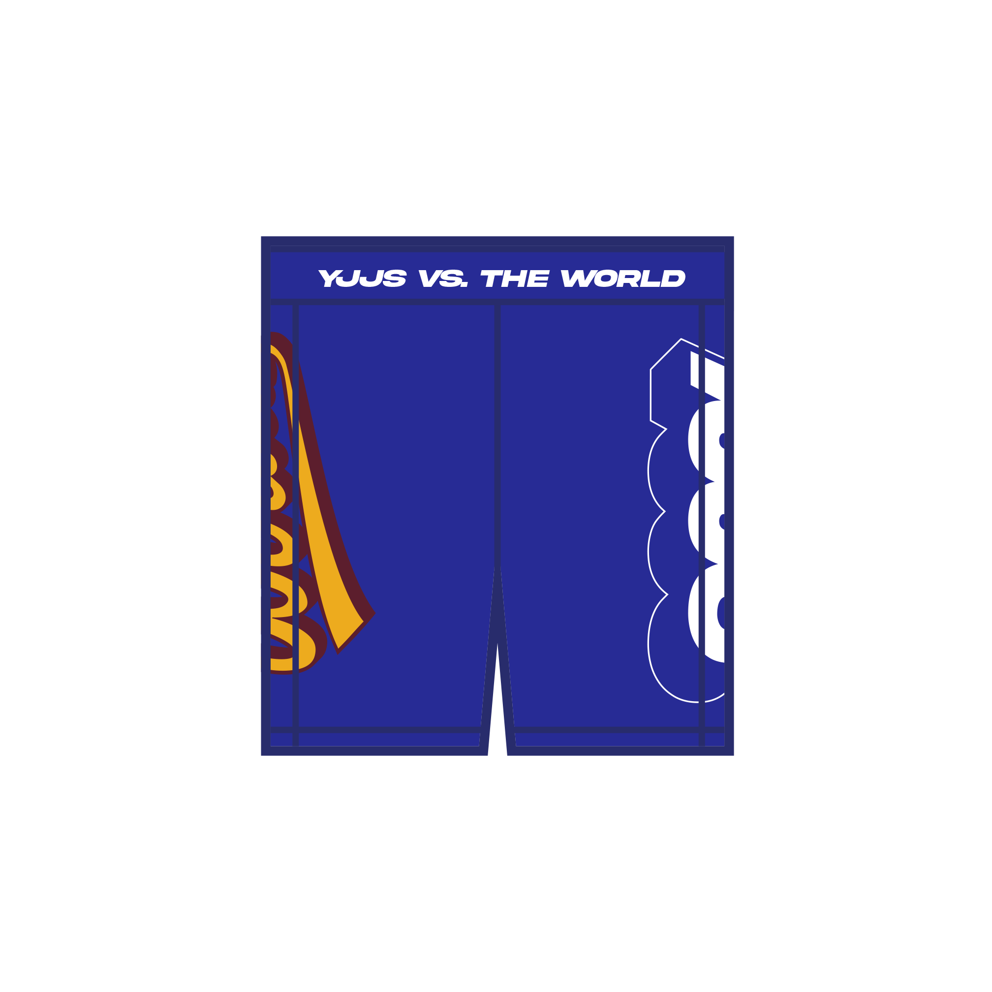 **PRE-ORDER** YJJS 2026 Training Shorts / Blue (6-8 weeks)