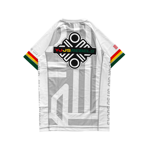 YJJS Rebels Rashguard (White)