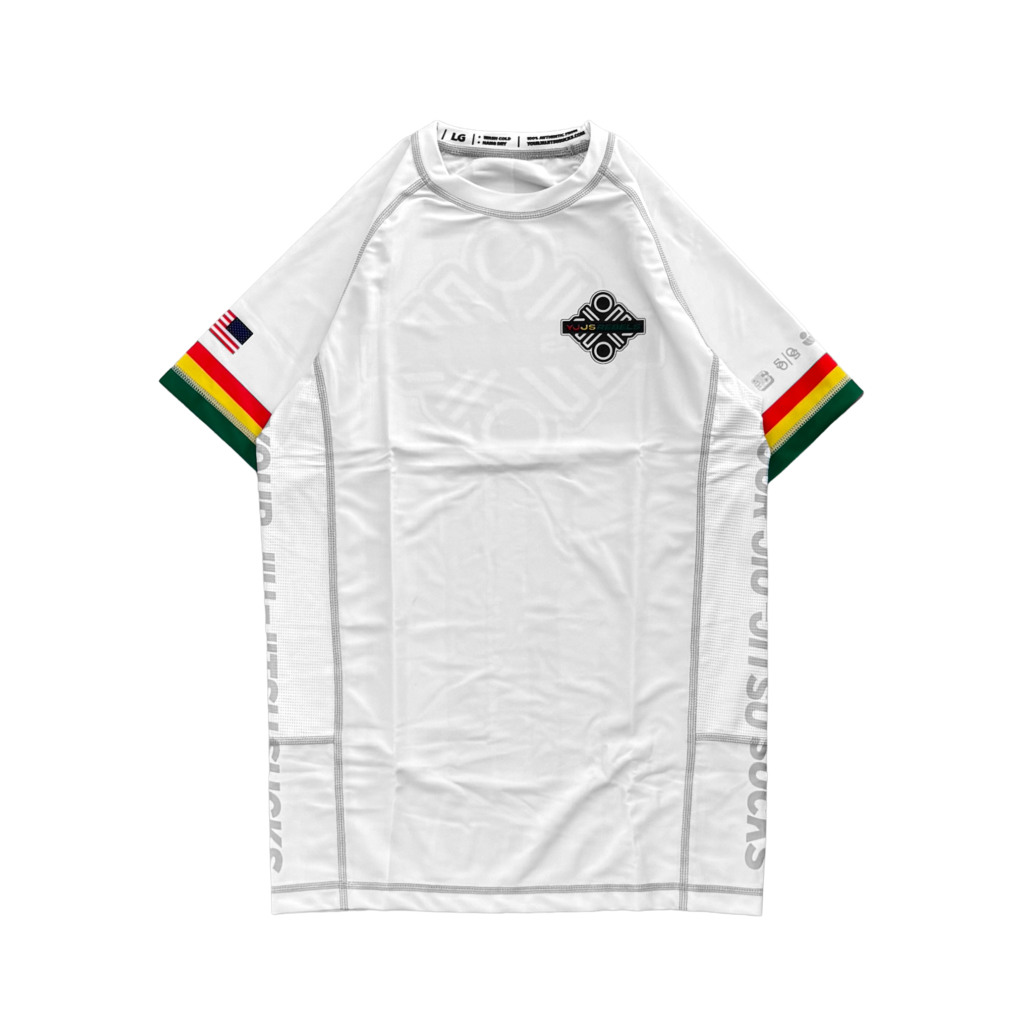 YJJS Rebels Rashguard (White)