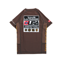 YJJS COMP26 Rashguard (Brown)