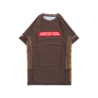 YJJS COMP26 Rashguard (Brown)