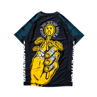 LOVES ME NOT Rashguard (BLACK/YELLOW)