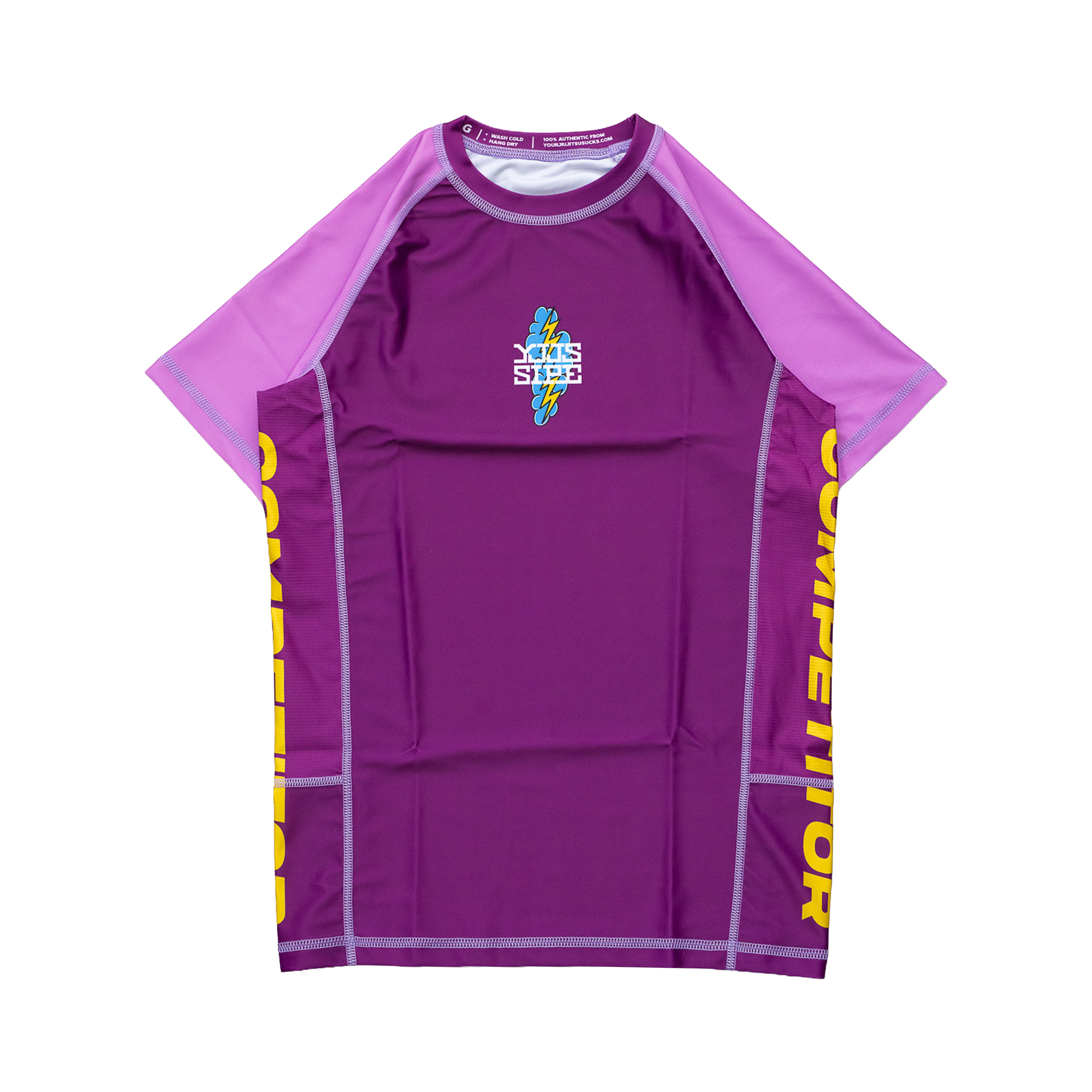 YJJS X SIPE V3 Rashguard (PURPLE)
