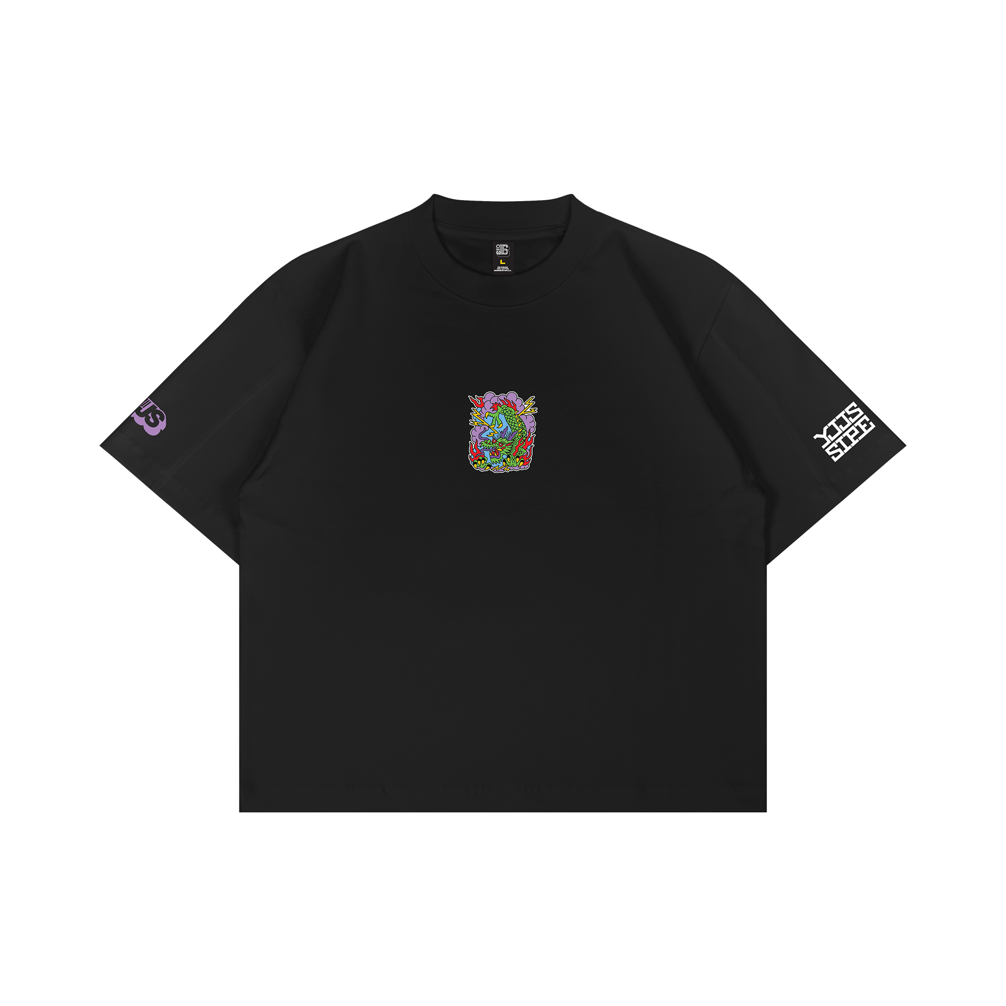 [SUPER] DRAGON STYLE Tee (BLACK)