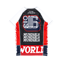 MUNDIALS Rashguard (WHITE/BLACK)