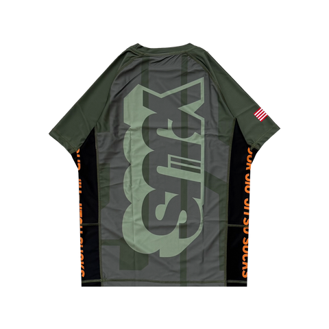 P2 // Demolitions Team Rashguard (Olive)