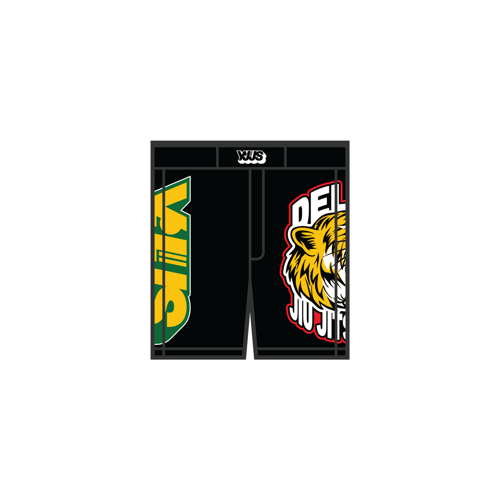 YJJS X DJJC TRAINING SHORTS [Second Issue] (Black)