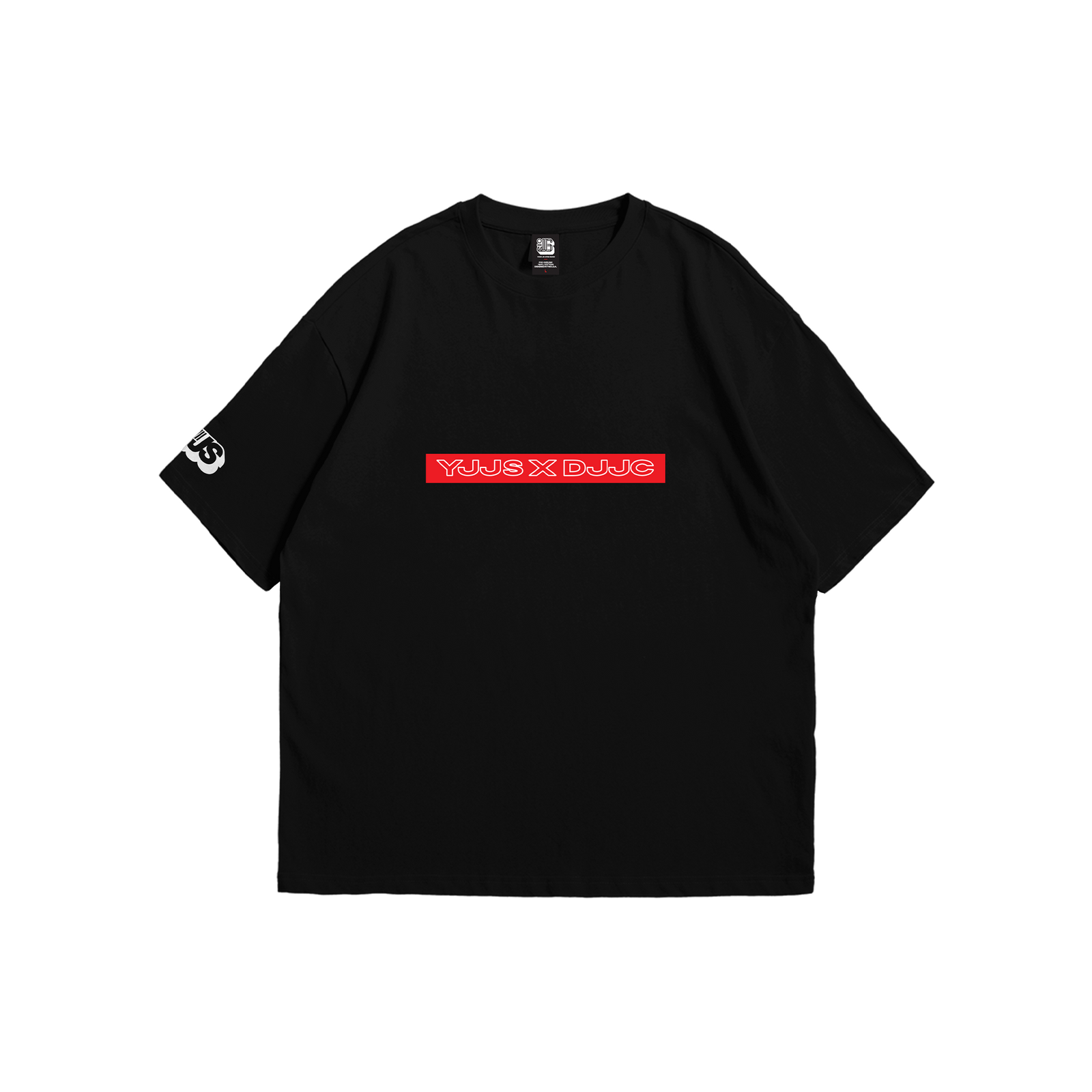 YJJS x DJJC TEE [Second Issue] (Black)