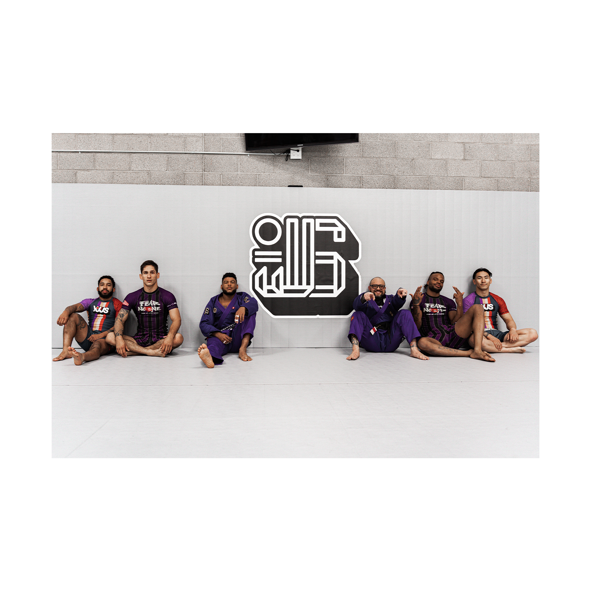 F.N.O. Training Shorts Youth (Purple)