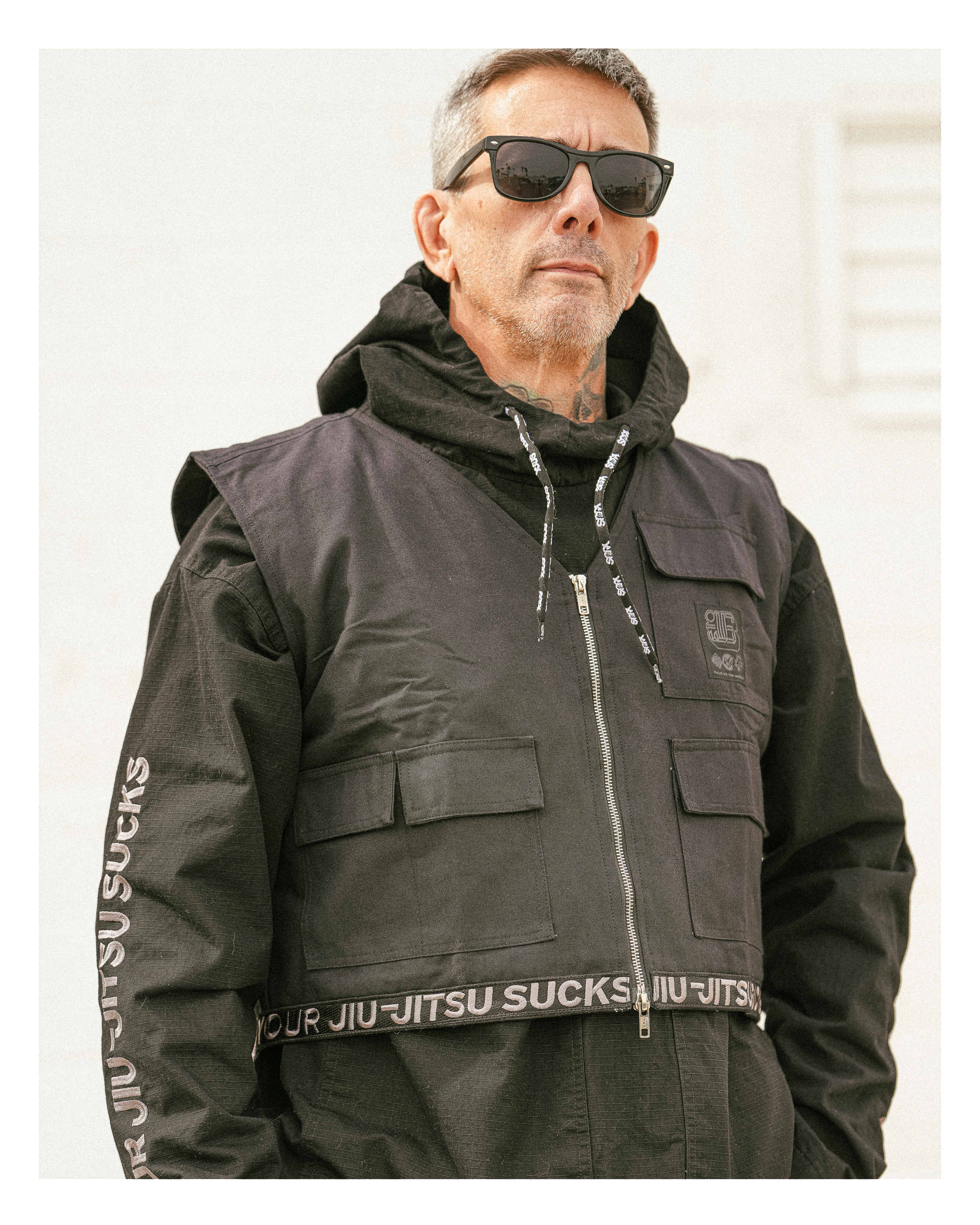 YJJS Service Vest (Black)
