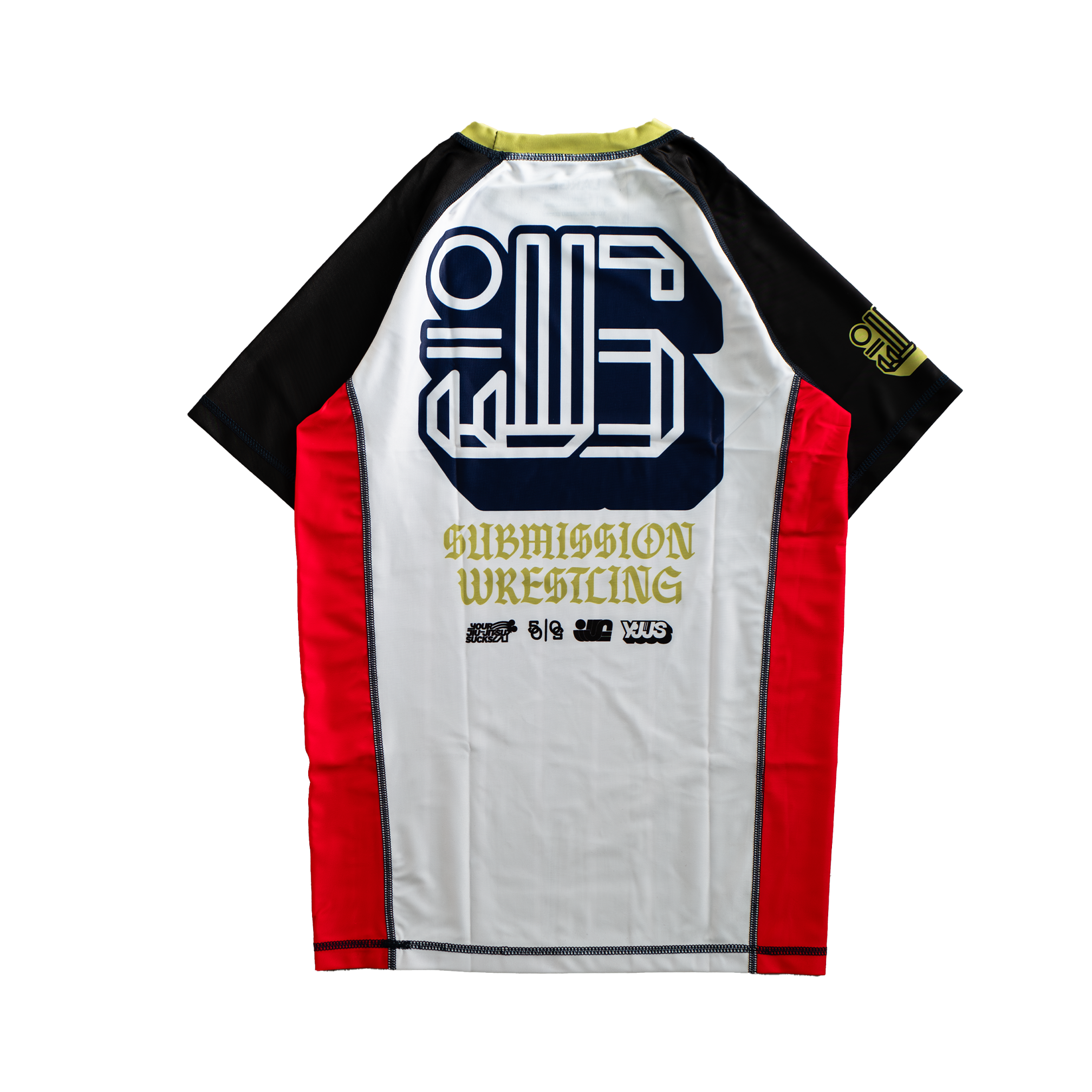 YJJS King of Pins Rashguard (Pinstripe Black)