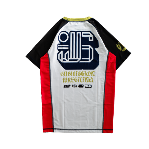 YJJS King of Pins Rashguard (Pinstripe Black)