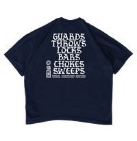 YJJS Grocery List Tee (Navy)