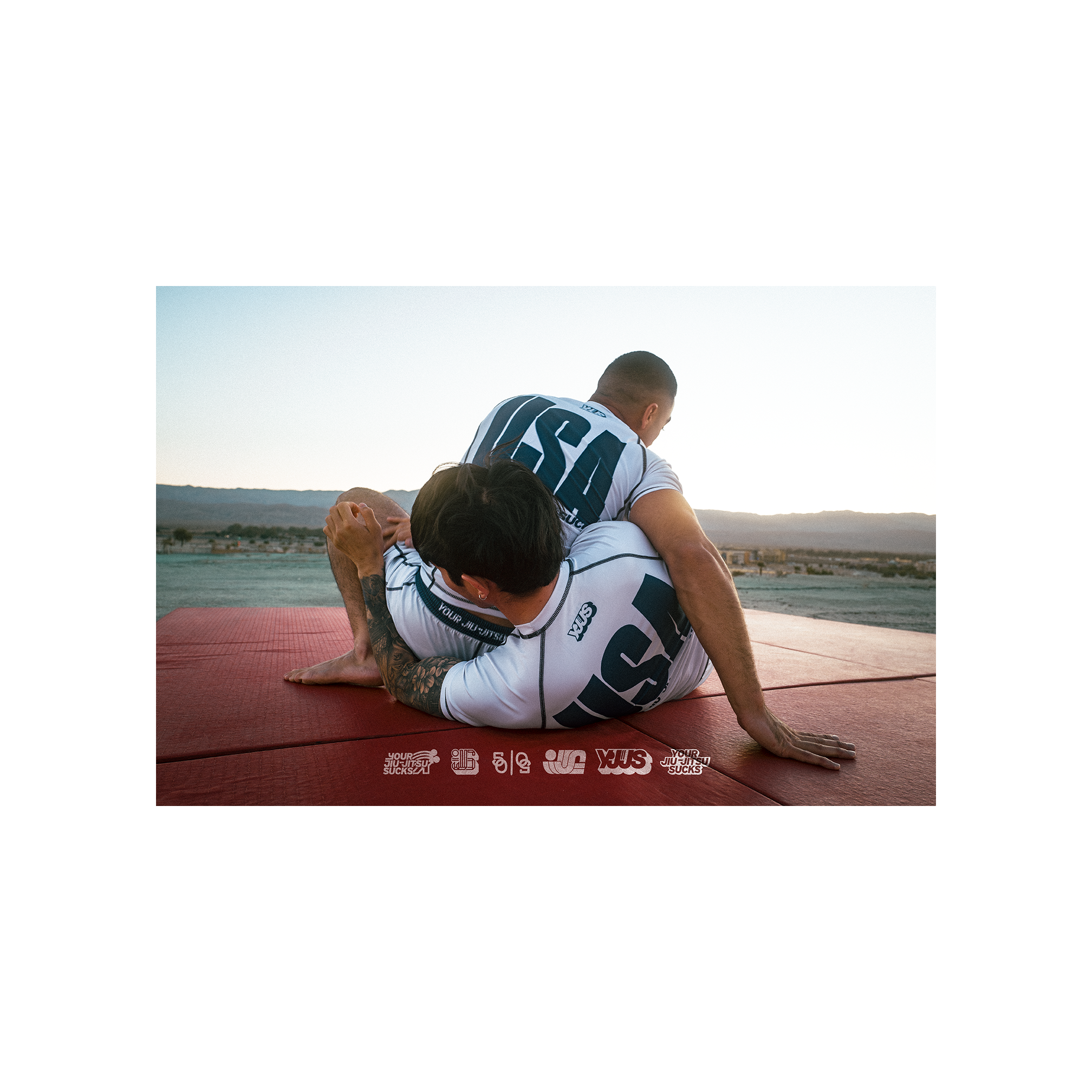 YJJS World Champs Rashguard (Glacier)