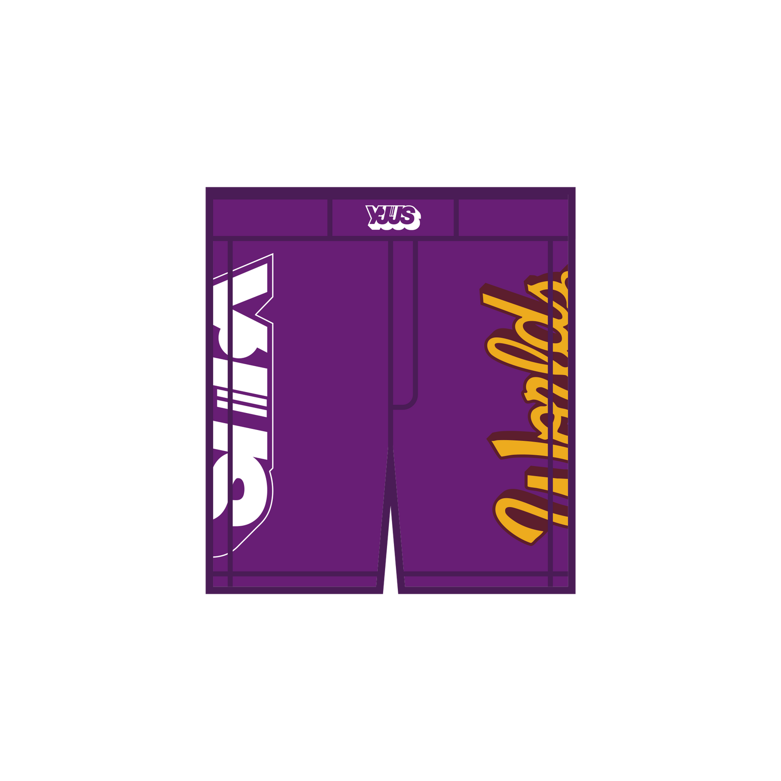 **PRE-ORDER** YJJS 2026 Training Shorts / Purple (6-8 weeks)