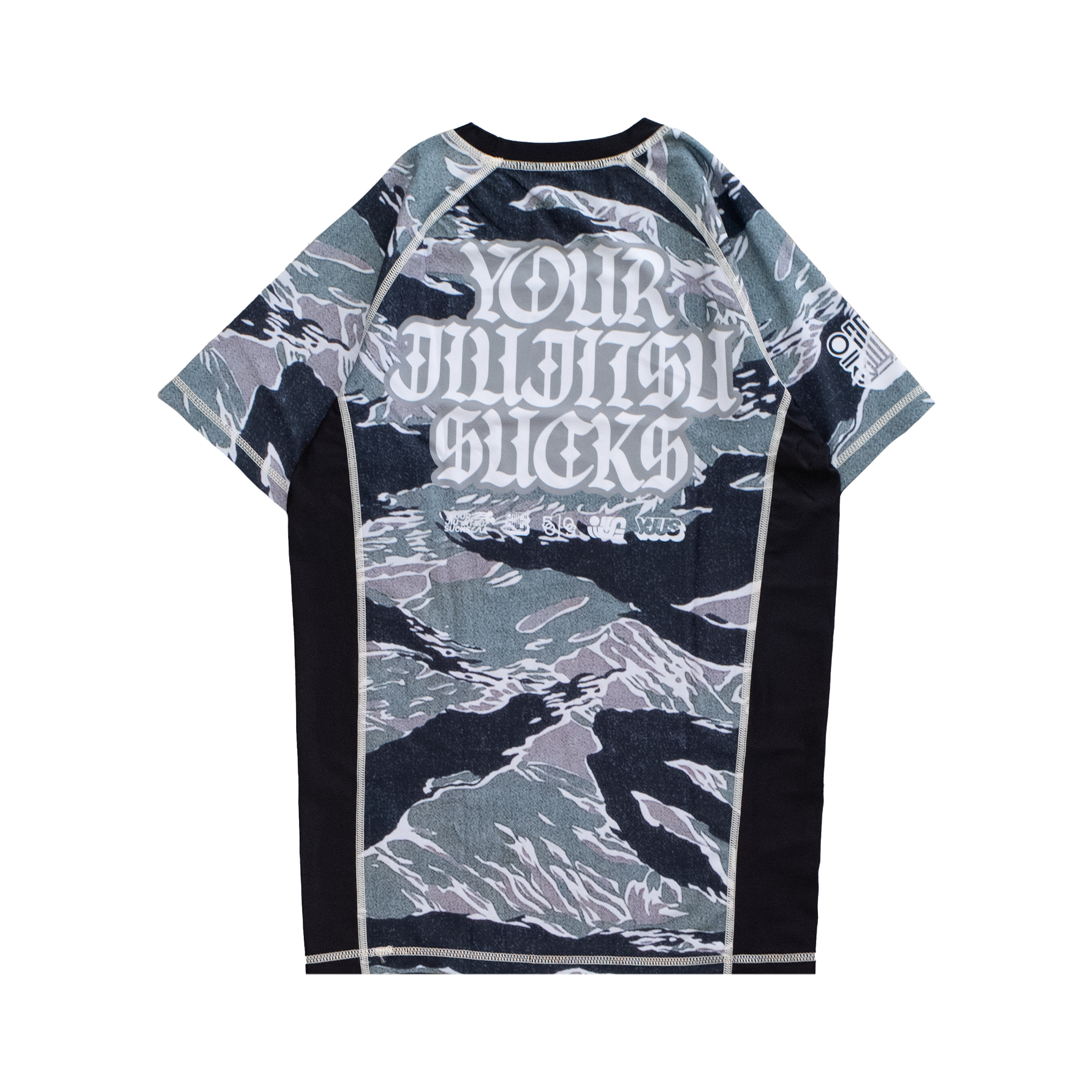 YJJS Tigre Woods Rashguard (Camo)