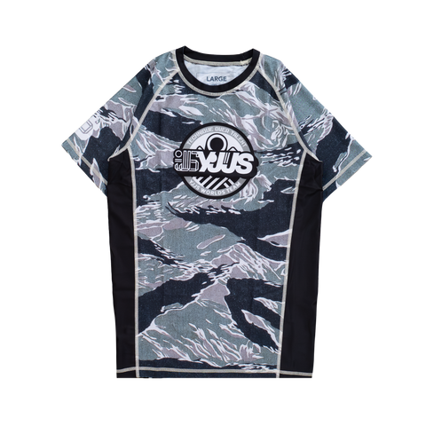 YJJS Tigre Woods Rashguard (Camo)