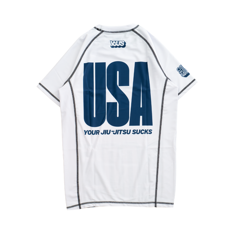 YJJS World Champs Rashguard (Glacier)