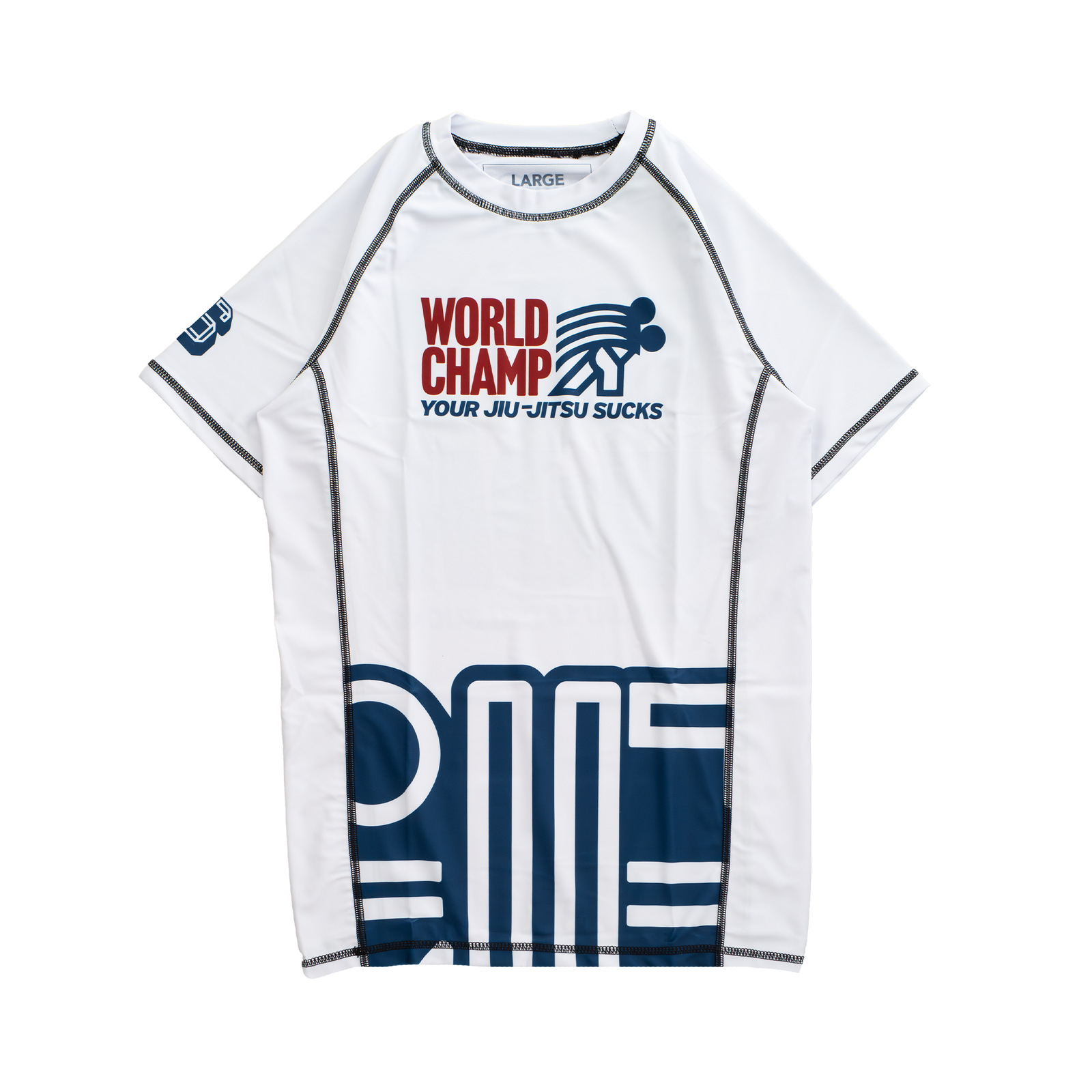 YJJS World Champs Rashguard (Glacier)