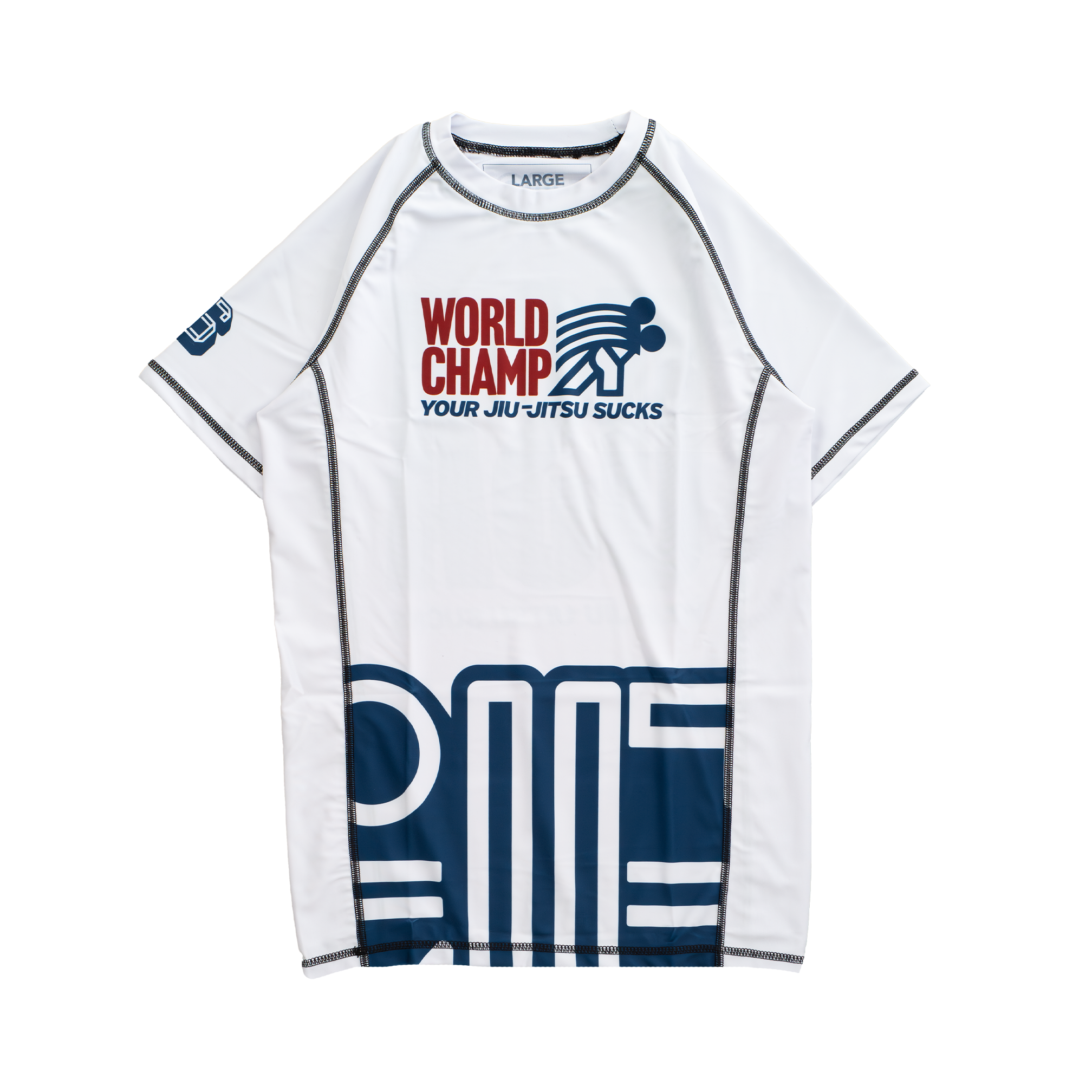 YJJS World Champs Rashguard (Glacier)