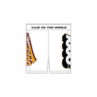 **PRE-ORDER** YJJS 2026 Training Shorts / White (6-8 weeks)