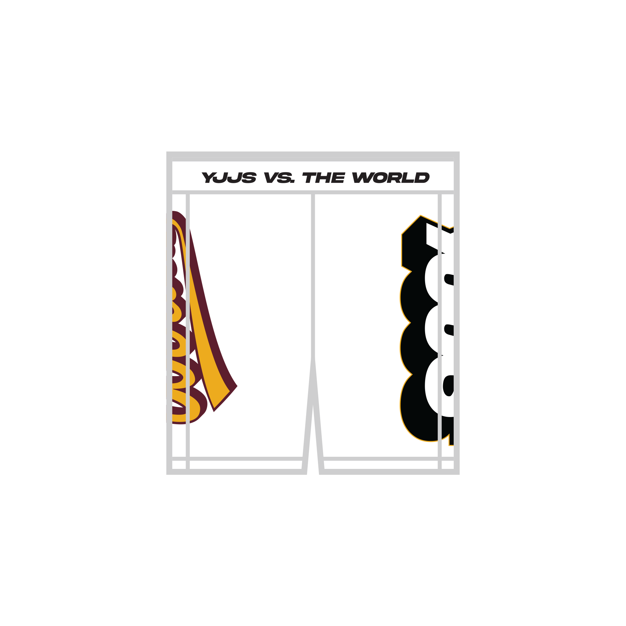 **PRE-ORDER** YJJS 2026 Training Shorts / White (6-8 weeks)