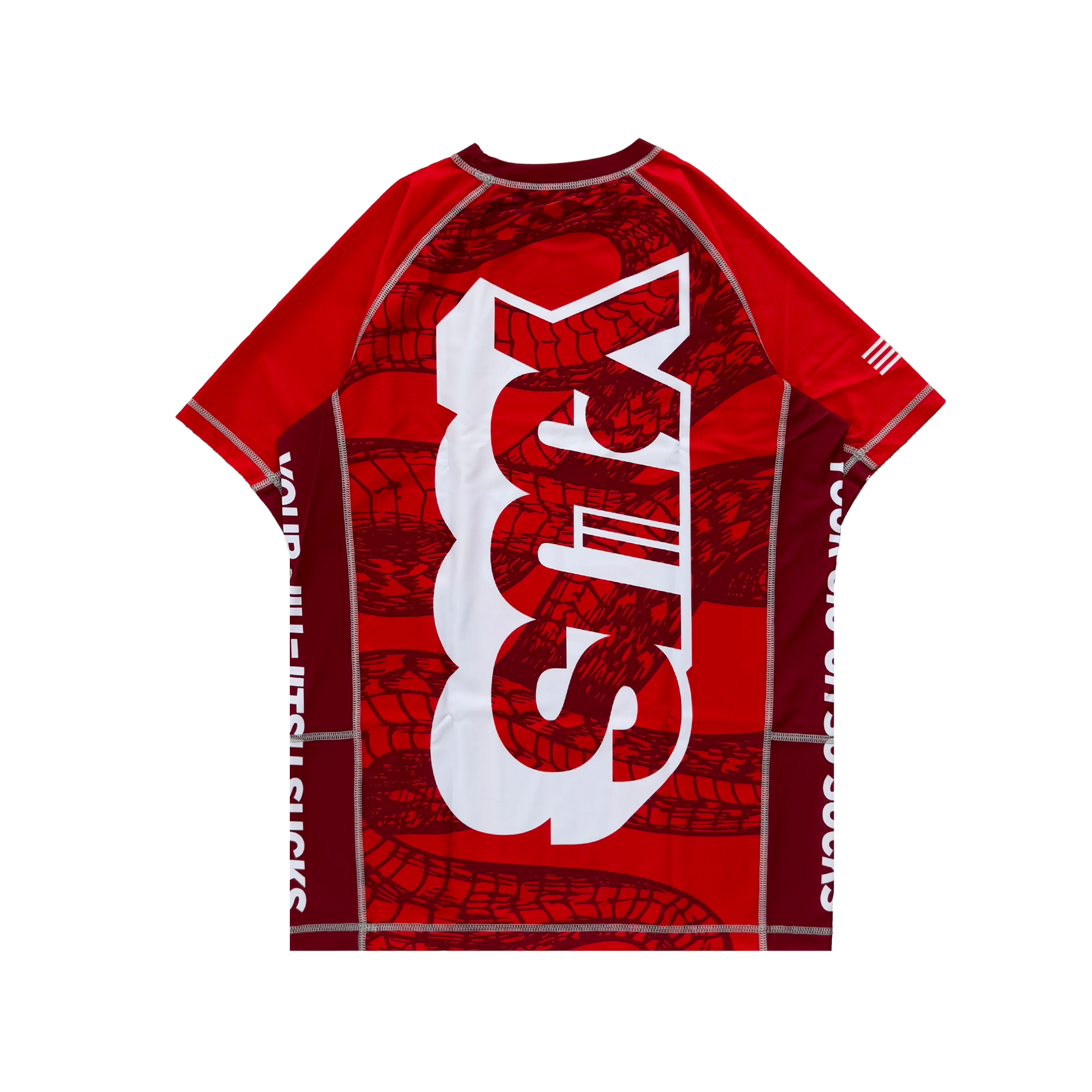 P2 // YJJS Y.O.T.S. Rashguard (Red)